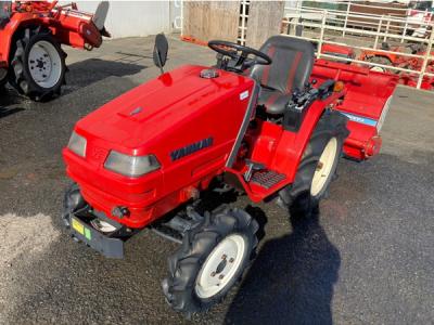 静岡県発 トラクター ヤンマー Ke-3D 13.5馬力 256時間 4WD ロータリー付き  直