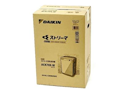ダイキン ACK70X-W 加湿付空気清浄機 家電