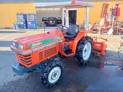 鳥取県 鳥取市 クボタ L1-205D トラクター 20馬力 4WD 1295H ロータリー付 KUBOTA 農機具 訳あり