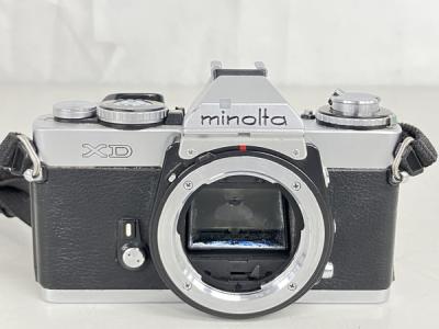 MINOLTA ミノルタ XD ボディ ブラック フィルム カメラ