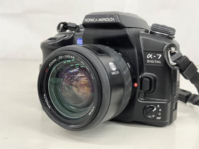 電池がない仕入れてから動作確認して販売致します。 MINOLTA α-7 ボディ デジタル カメラ 一眼レフ