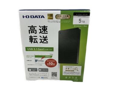 IO DATA HDPH-UT5DKR 5TB HDPH-UTRシリーズ ポータブルハードディスク アイ・オー・データ