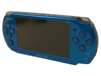 SONY PSP-3000 ゲーム機 プレイステーションポータブル ソフト22点付き