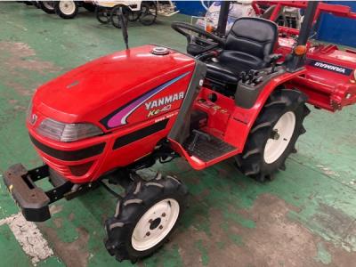 岩手県発 ヤンマー Ke-40 ディーゼル トラクター 482h 4WD 四駆 安全フレーム 農用 乗用 ロータリー 付 直