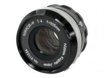Nikon NIKKOR-P 1:4 f=105mm 単焦点レンズ ニコン