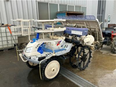 田植応援セール愛知県発 イセキ 田植え機 PQZ5 DULF さなえ 5条 セルモーター パワステ 側条施肥機 Zロータ ロータリー式 直