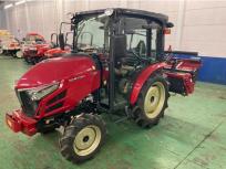 鳥取県 ヤンマー トラクター YT225 25馬力 68h パワステ 逆転 自動水平 倍速 EB15S ロータリー 現状渡し 直
