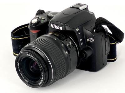 Nikon ニコン D40 レンズキット D40BLK カメラ デジタル一眼レフ ブラック