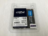 Crucial 32GB Kit (2 x 16GB) DDR5-4800 SODIMM CT2K16G48C40S5 メモリ PC周辺機器