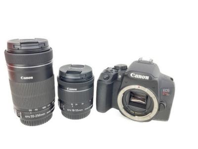 Canon EOS Kiss X10i 一眼レフ カメラ 18-55mm 55-250mm ダブル ズーム キット レンズ キヤノン