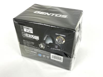 GENTOS GH-100RG LEDヘッドライト ヘッドランプ 充電式 ジェントス