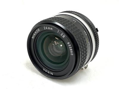nikon nikkor 24mm 1:2.8 マニュアル レンズ 単焦点 MF 訳有