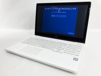FUJITSU FMVA77B1W Core i7-7700HQ 2.80GHz 8GB HDD1.0TB ノートパソコン PC Win10 Home 64bit