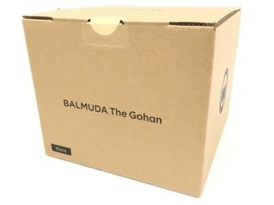 BALMUDA K08A-BK 炊飯器 3合炊き マイコン炊飯ジャー バルミューダ