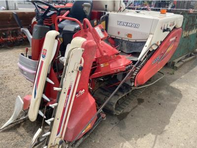 鳥取県 ヤンマー コンバイン GC215 377h 2条刈 グレンタンク デバイダー 現状渡し 直