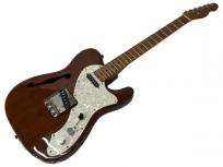 Fender japan telecaster thinline ボディ Fender Mexico ローステッドメイプルネック セットアップ品 テレキャスターの買取