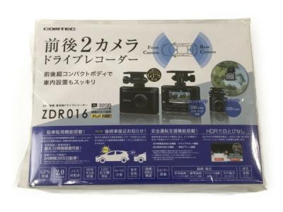 COMTEC コムテック ZDR016 前後カメラ 200万画素 FullHD GPS搭載 ドライブレコーダー カー用品