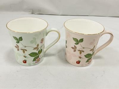 WEDGWOOD ウェッジウッド ワイルドストロベリー ティーポット(L) シュガー(S) 小物入れ(ハート) セット