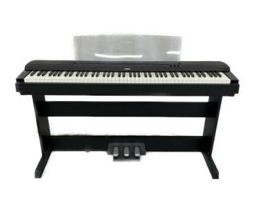 引取限定YAMAHA P-255 WH デジタル電子ピアノ ペダル付 88鍵 2014年製 直