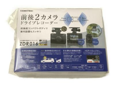 COMTEC コムテック ZDR016 前後カメラ 200万画素 FullHD GPS搭載 ドライブレコーダー カー用品