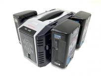 IDX VL-4S 4連 チャージャー バッテリー 3個付き 業務用 アイ・ディー・エクス