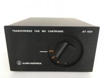 audio-technica MC昇圧トランス AT-650 音響機器の買取