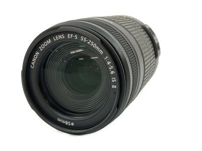 CANON キャノン ZOOM LENS EF-S 55-250mm 1:4-5.6 IS II カメラ レンズ