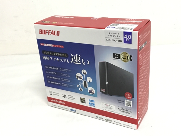 バッファロー BUFFALO LS510D0401G リンクステーション ネットワーク