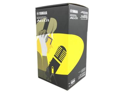 YAMAHA AG01 コンデンサーマイク レコーディング 録音 機材 ヤマハ