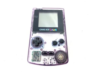Nintendo CGB-001 GAME BOY COLOR 任天堂 ゲームボーイカラー クリア カセット付き