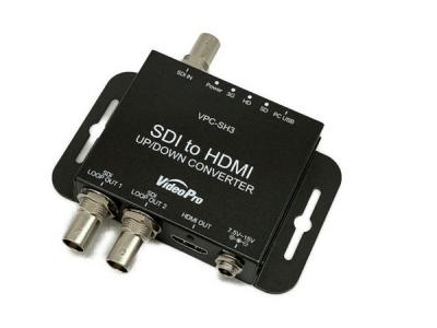 VideoPro VPC-SH3 SDI to HDMIコンバーター アップ ダウン コンバート フレームレート 変換対応