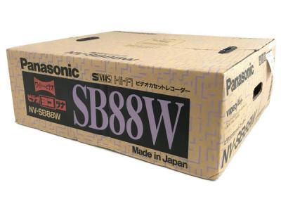 Panasonic NV-SB88W デッキ カセットレコーダー【ジャンク】 ◎Panasonic S-VHSカセットレコーダー NV-SB88W【完全ジャンク品】