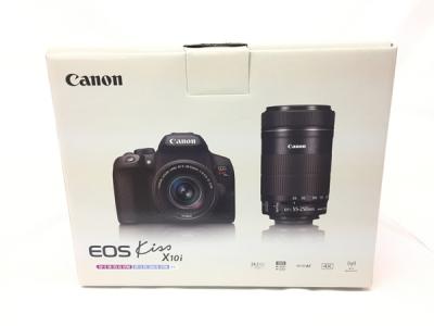 Canon EOS Kiss X10i 一眼レフ カメラ 18-55mm 55-250mm ダブル ズーム キット レンズ キヤノン
