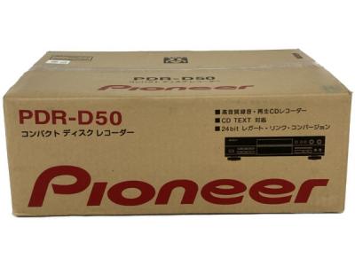 Pioneer CD レコーダー PDR-D50 取説 リモコン 付