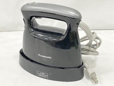 Panasonic パナソニック NI-FS470 衣類スチーマー ブラック 元箱 スタンド 専用キャップ 付き