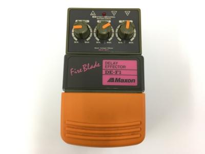 MAXON DE-F1 DELAY EFFECTOR エフェクター