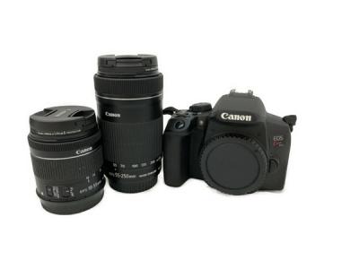 Canon EOS Kiss X10i 一眼レフ カメラ 18-55mm 55-250mm ダブル ズーム キット レンズ キヤノン