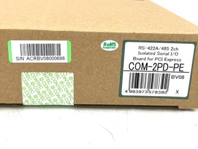 COM-2PD-PE : コンテック 絶縁型 RS422A/485 シリアル通信ボード COM-2PD-PE