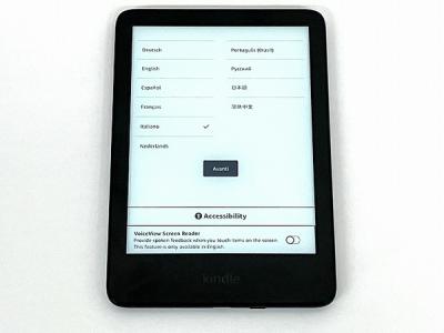 amazon kindle(第11世代) 広告なしモデル C2V2L3(タブレット)の新品