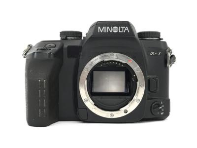 電池がない仕入れてから動作確認して販売致します。 MINOLTA α-7 ボディ デジタル カメラ 一眼レフ