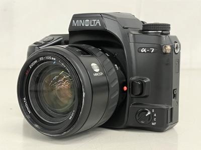 電池がない仕入れてから動作確認して販売致します。 MINOLTA α-7 ボディ デジタル カメラ 一眼レフ