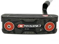 Odyssey O-WORKS 1 TANK 34インチ パター ヘッドカバー付き ゴルフ用品