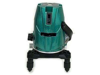 YAMASHIN ヤマシン 自動誘導 スーパーナビ グリーンレーザー墨出し器 GV-06 三脚付き
