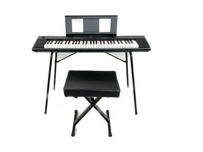 YAMAHA ヤマハ 電子キーボード piaggero ブラック NP-12B