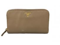 PRADA 1M0506 SAFFIANO METAL サフィアーノ 長財布 キャメル プラダ