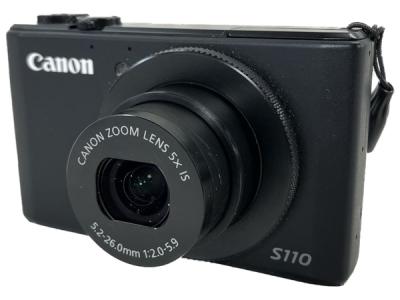 Canon キヤノン PowerShot S110 ブラック PSS110 BK デジタルカメラ コンデジ