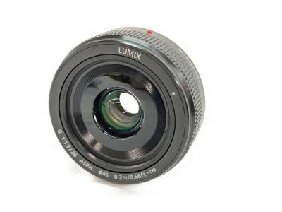 Panasonic パナソニック LUMIX G 20mm/F1.7 II ASPH. H-H020A カメラレンズ 単焦点