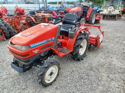 静岡県発 トラクター ヤンマー Ke-3D 13.5馬力 256時間 4WD ロータリー付き  直