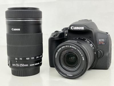 Canon EOS Kiss X10i 一眼レフ カメラ 18-55mm 55-250mm ダブル ズーム キット レンズ キヤノン