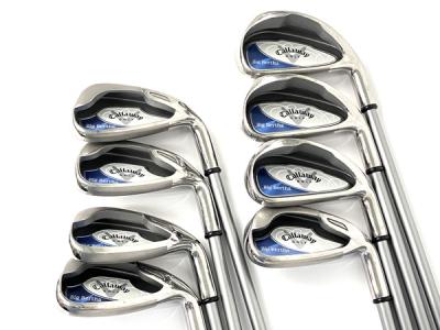 Callaway BIG BERTHA アイアン 4-10 セット FLEX R ゴルフクラブ キャディバッグ付き
